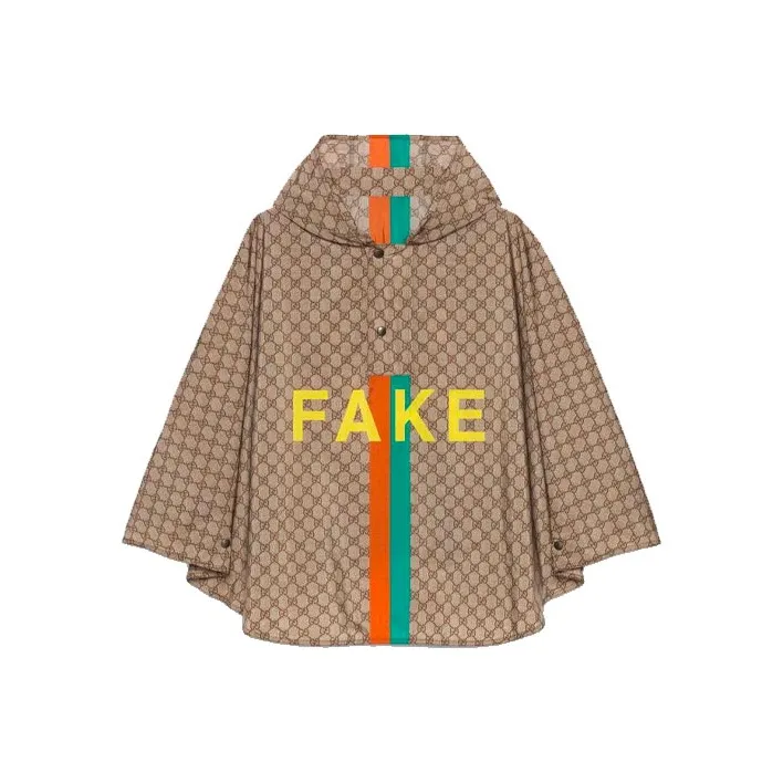GUCCI Fake/Not Monogram Cape-0