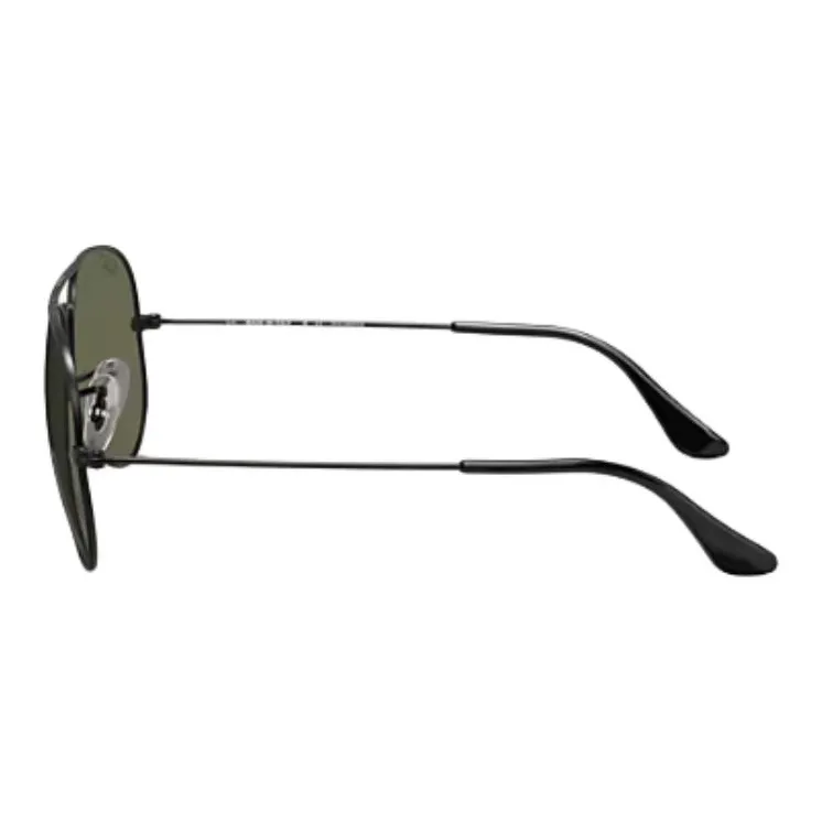 RayBan Metal Aviator Sunglasses Unisex Black-2