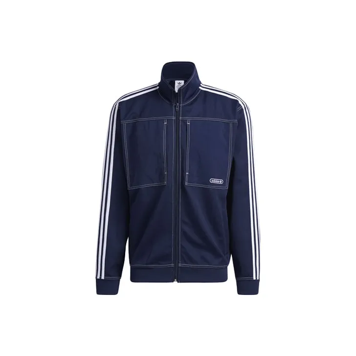Adidas Originals 3 Stripes Jacket Men's College Navy-0
