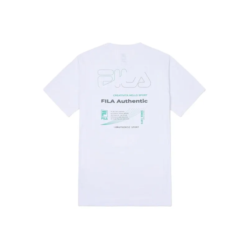 FILA T Shirts Men White-1