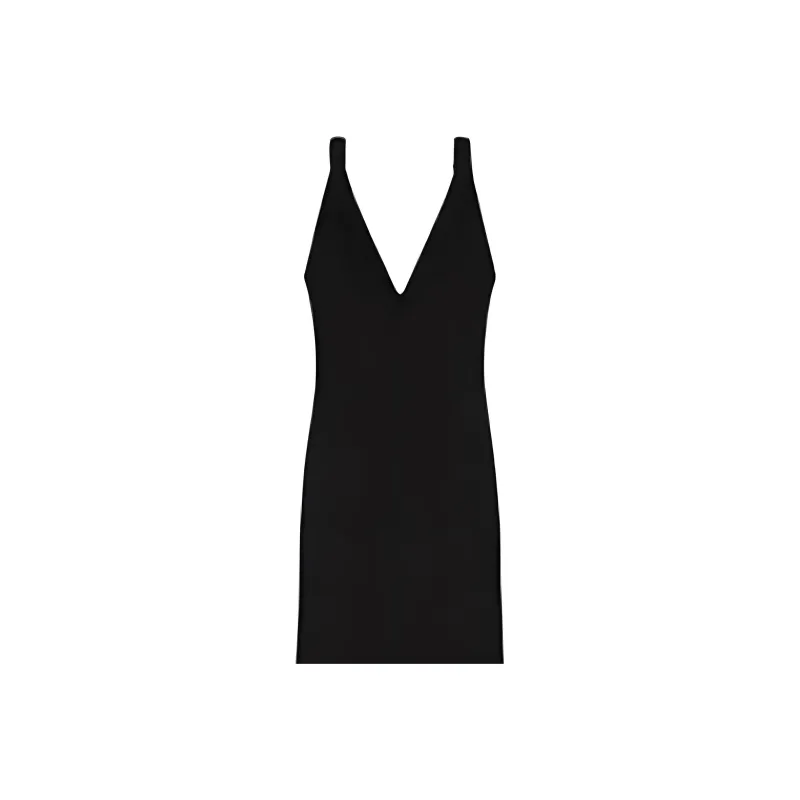Givenchy Slip Dresses Women's Black-5