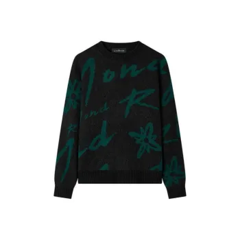 JOHN RICHMOND Sweater Men's Soot Letters