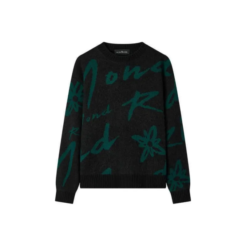 JOHN RICHMOND Sweater Men's Soot Letters-0