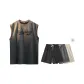 Dark Gray (Includes Suede Shorts)