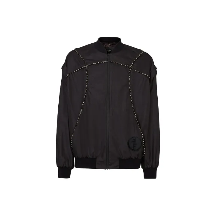 FENDI Removable-sleeves Bomber Jacket-0