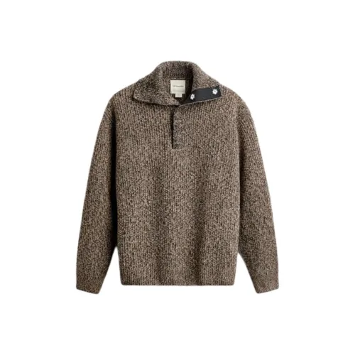 Nanushka X ZARA Nanushka Collaboration Sweaters Men Brown