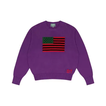 Denim Tears Sweaters Unisex Purple