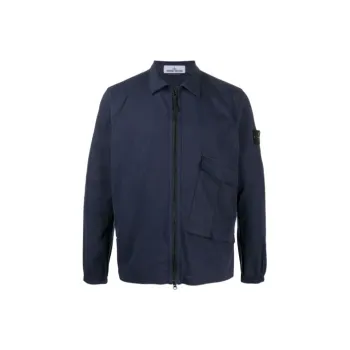STONE ISLAND Jackets Men Dark Blue