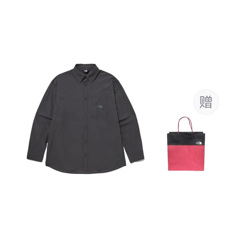 THE NORTH FACE Shirt Unisex Dark Gray-0