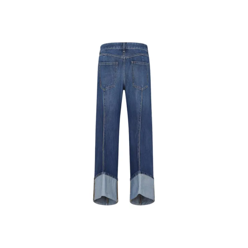 Bottega Veneta Denim Trousers 'Mid Blue'-1