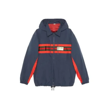 GUCCI Jackets Men Blue