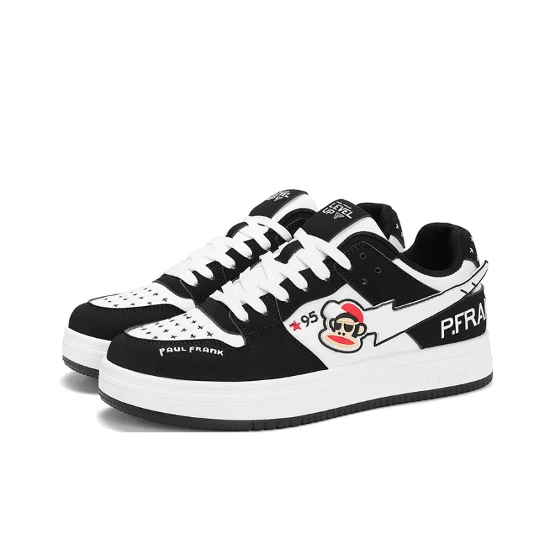 PAUL FRANK Campus Style Students Slip Resistant And Breathable Low Top Skateboard Shoes Men's-12