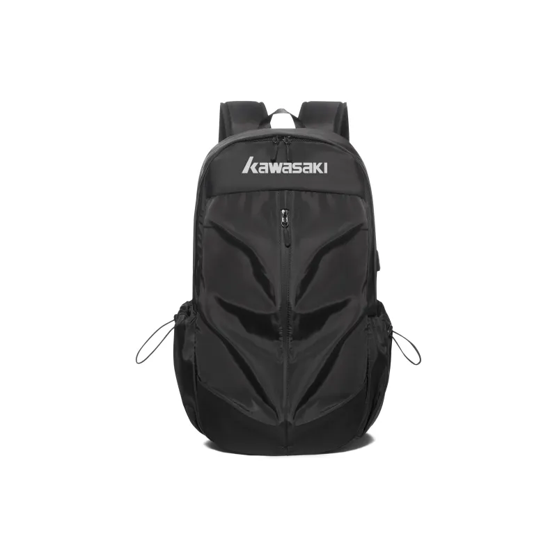Kawasaki Polyester Backpack Laptop Bag Regular Unisex Multicolor-38