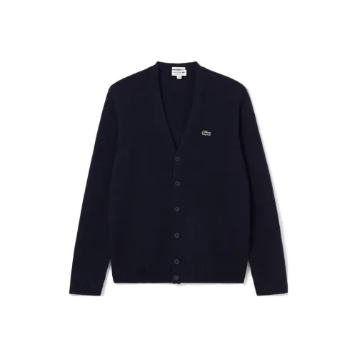 LACOSTE Cashmere Sweater Unisex Navy Blue