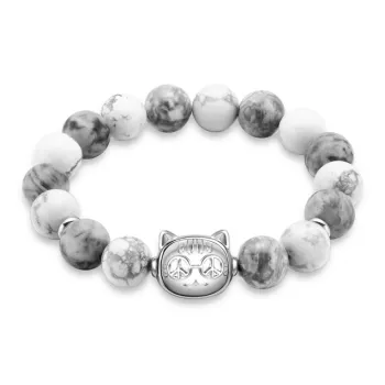 PEACE & CAT Map Stone Bracelets Unisex