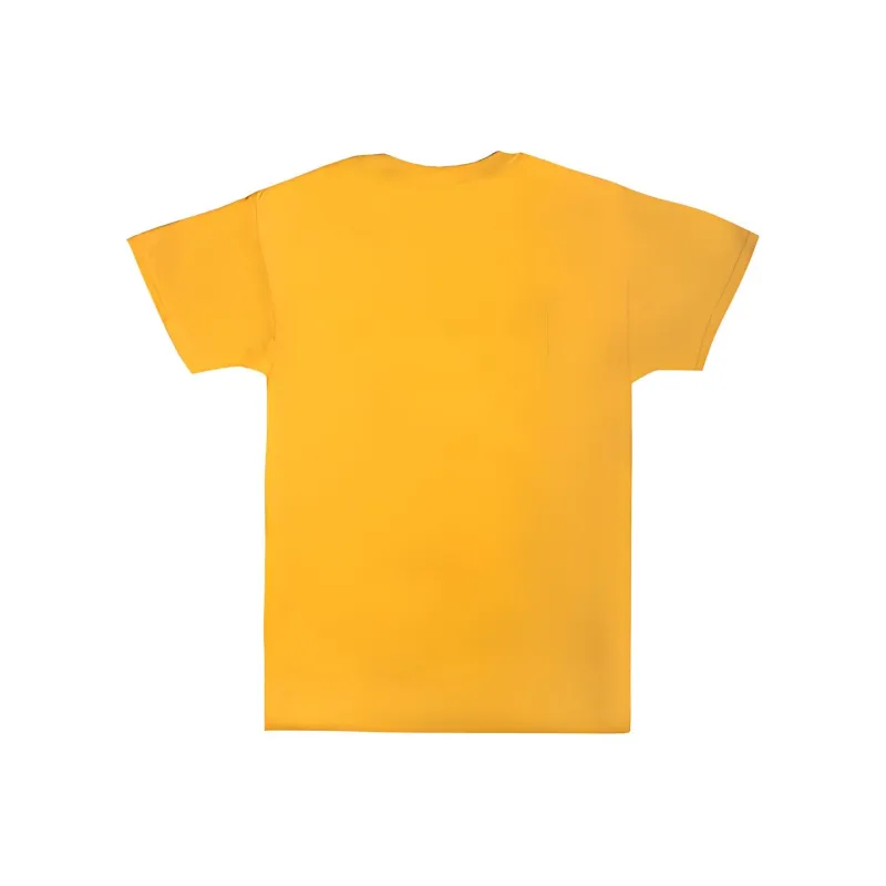 Thrasher Straight T-Shirt US Version Unisex Deep Yellow-1