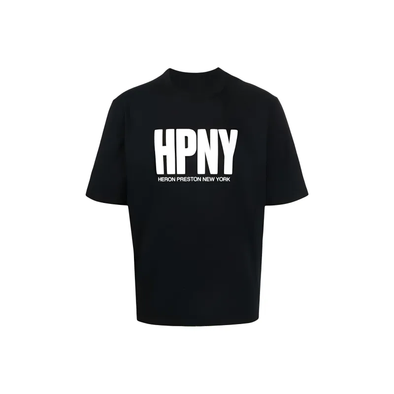 HERON PRESTON Hpny Tee 'Black/White'-0