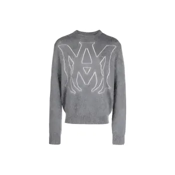 AMIRI Logo Jacquard Crewneck Knitted Jumper