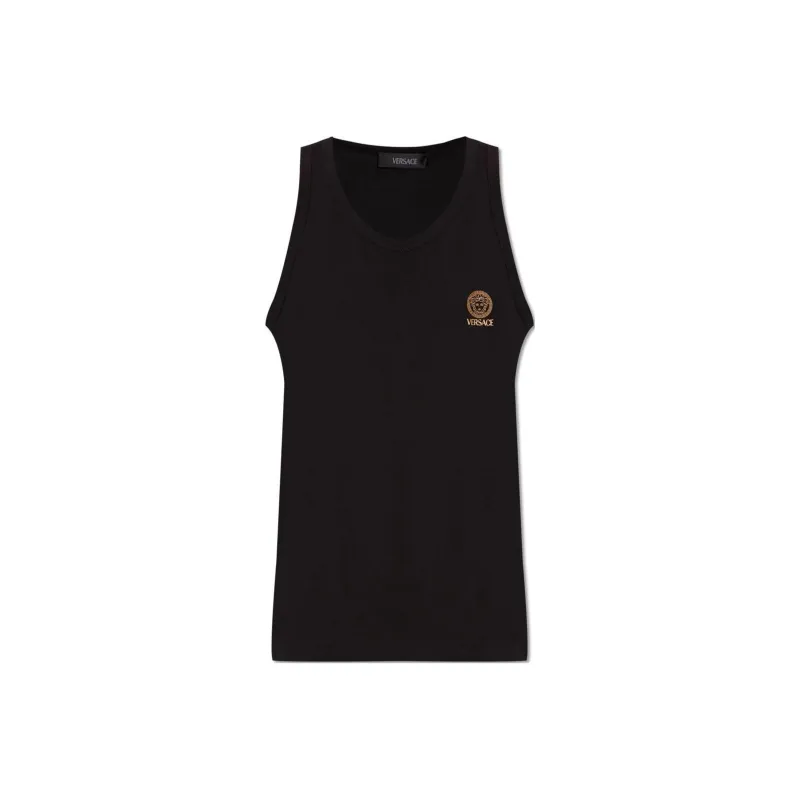 VERSACE Medusa Head Printed Stretched Tank Top-0