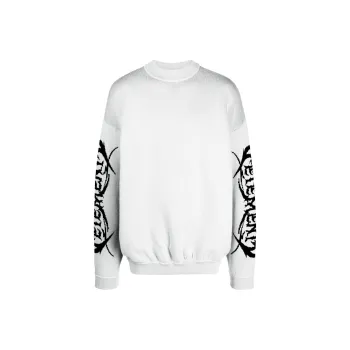 Vetements Logo print Merino Wool Jumper