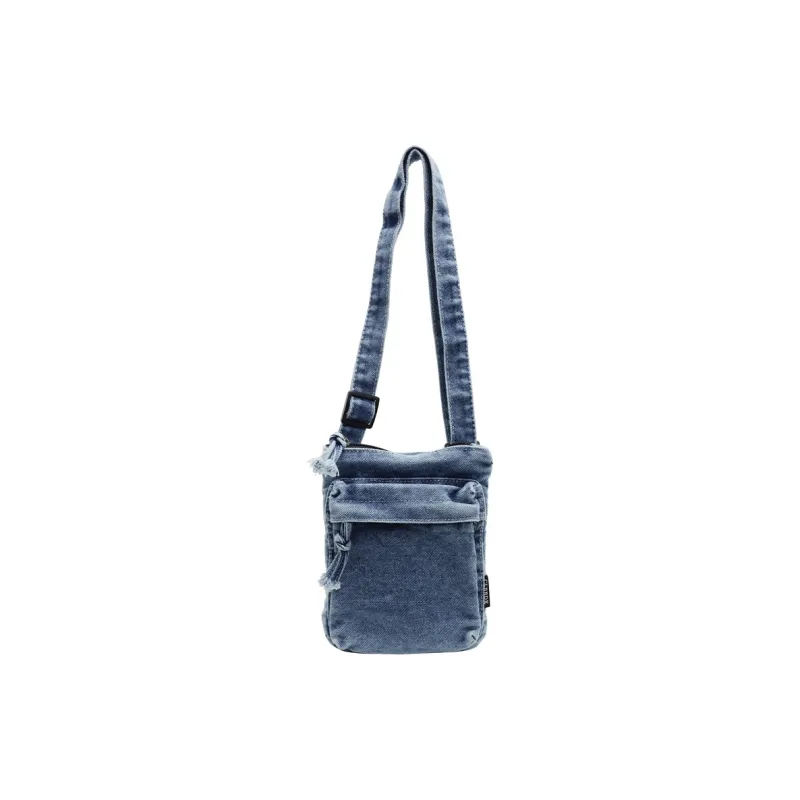 Yalu Denim Shoulder Bag, Crossbody Bag Regular Women's Black/Dark Blue/Light Green-15