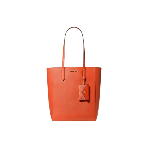 MICHAEL KORS Leather tote Liuto Bag, Shopping Bag, Handbag, Shoulder Bag Large Size Women's Red