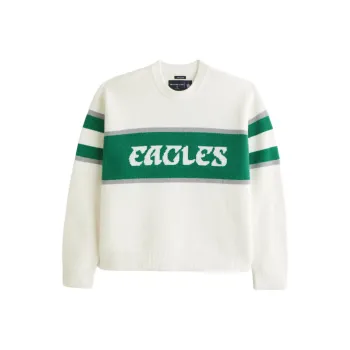 AF Sweater Men's White Green Multicolor