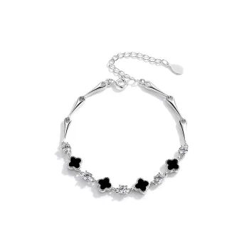 LUYUO Romantic Soft Ceremony, Roman Double Layer Layering, Classic Adjustable Bracelet, Gift Box Set Women's