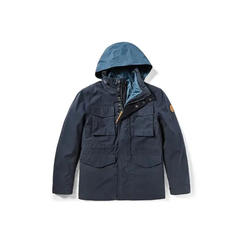 Timberland Jackets Coats Men's Dark Blue