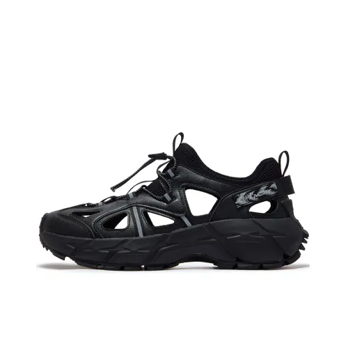 361° Slip Resistant, Abrasion Resistant, Lightweight River Trekking Shoes Men's Obsidian Black