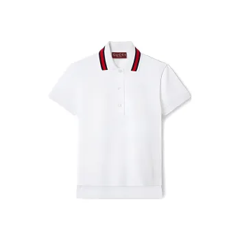 GUCCI Stretch Piquet Polo Shirt