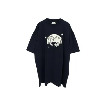 Vetements T-Shirts Men Marine Blue