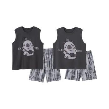 Qiao Ni Tong Unisex Pajama Sets