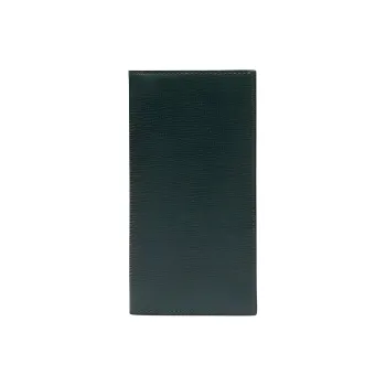 Valextra Calfskin Wallet Women's Dark Green