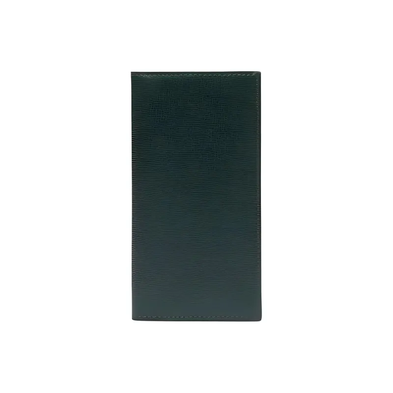 Valextra Calfskin Wallet Women's Dark Green-0
