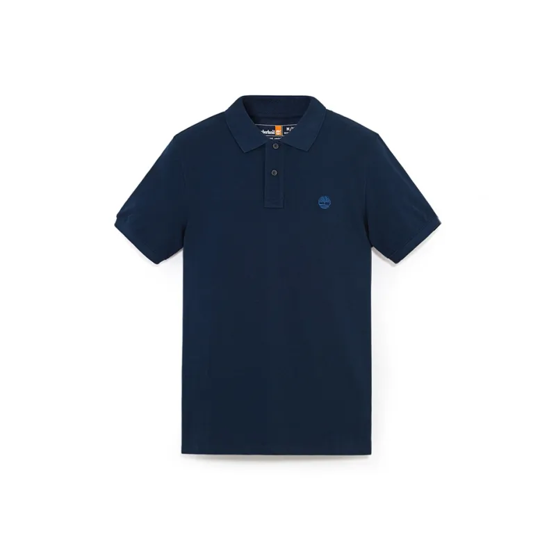 Timberland Polo Shirt Men's Dark Sapphire-0
