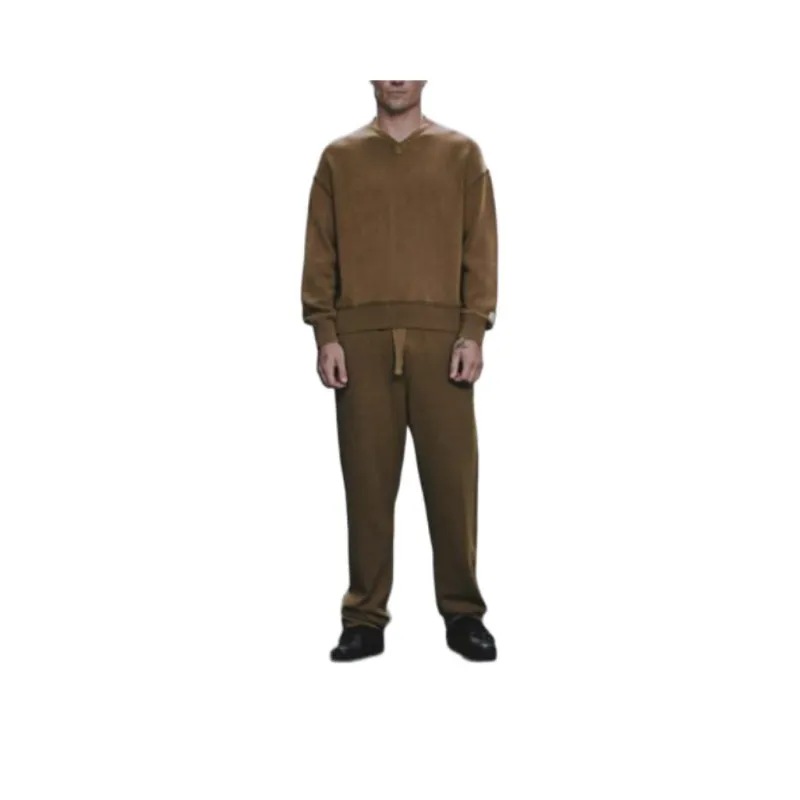 ZARA Samuel Ross Collaboration Sweaters Men Olive Green-0