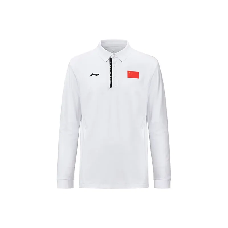 LiNing Polo Shirt Unisex Standard White-0