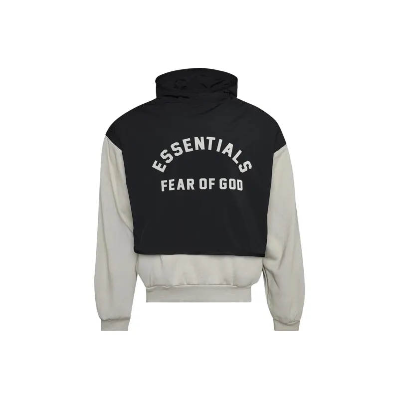 Fear Of God Essentials Sweatshirts Men Seal Gray/Ink Black Seal/Jet Black-0