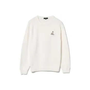 Beams Sweaters Men White