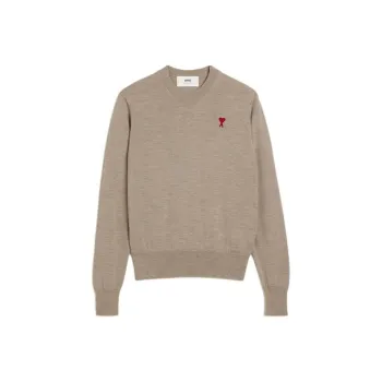 AMIPARIS Small A Heart Crew Knit