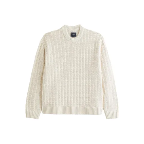 Abercrombie＆Fitch Sweaters Men Cream