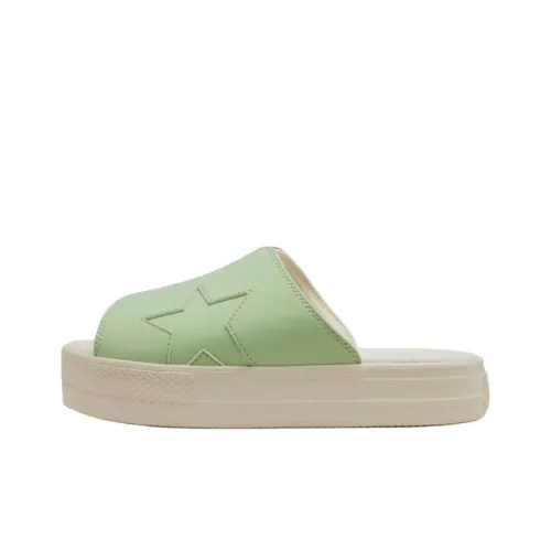 Converse All Star Light Slip Resistant Abrasion Resistant Slide Slippers Women's Green