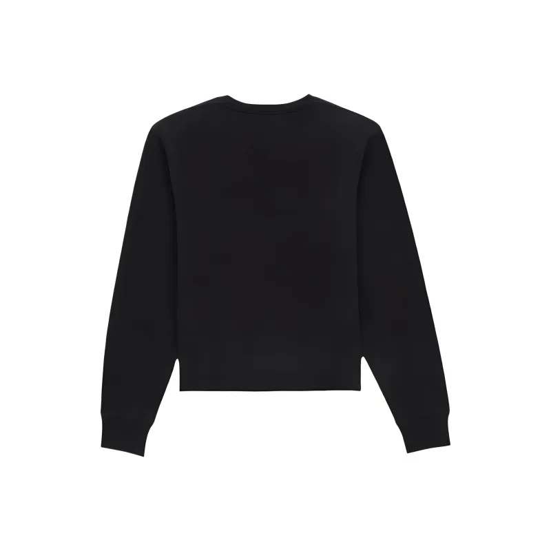 SAINT LAURENT Cassandre Crewneck Sweatshirt-1