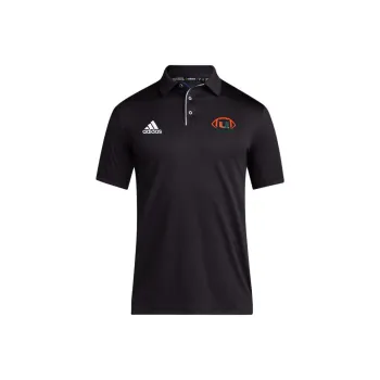 Adidas Free Shipping With AdiClub Miami Hurricanes Coaches Polo