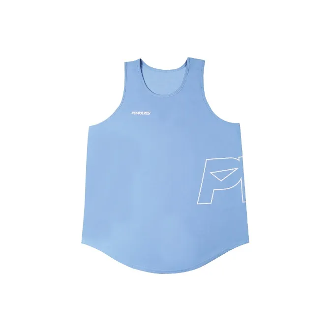 Powolves Tank Tops Unisex Ice Blue-0