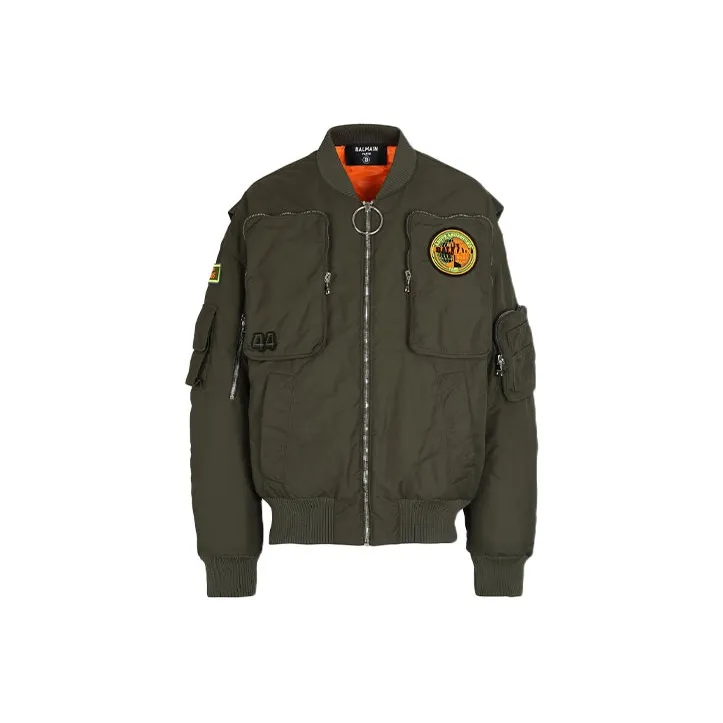 BALMAIN Jackets Men Dark Khaki-0