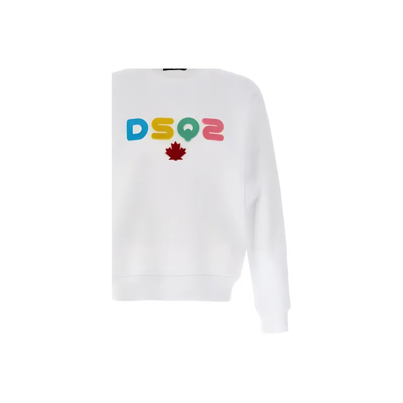 Dsquared2 Logo Printed Crewneck Sweatshirt-3