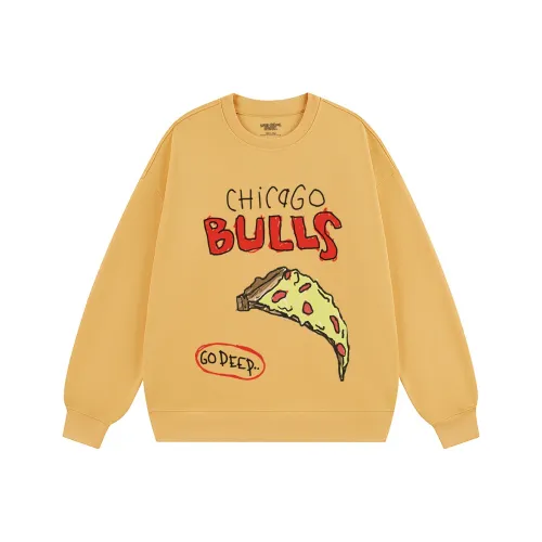 AFTER SCHOOL SPECIAL Sweatshirt Unisex Dark Green Ginger Yellow