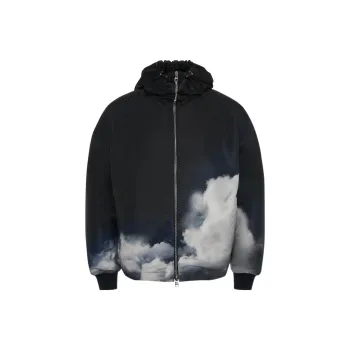 Alexander McQueen Sky Print Windbreaker Jacket